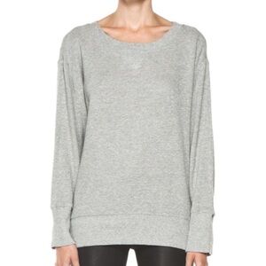 𝅺CURRENT / ELLIOT The Side Zip Stadium Sweatshirt Sz 2